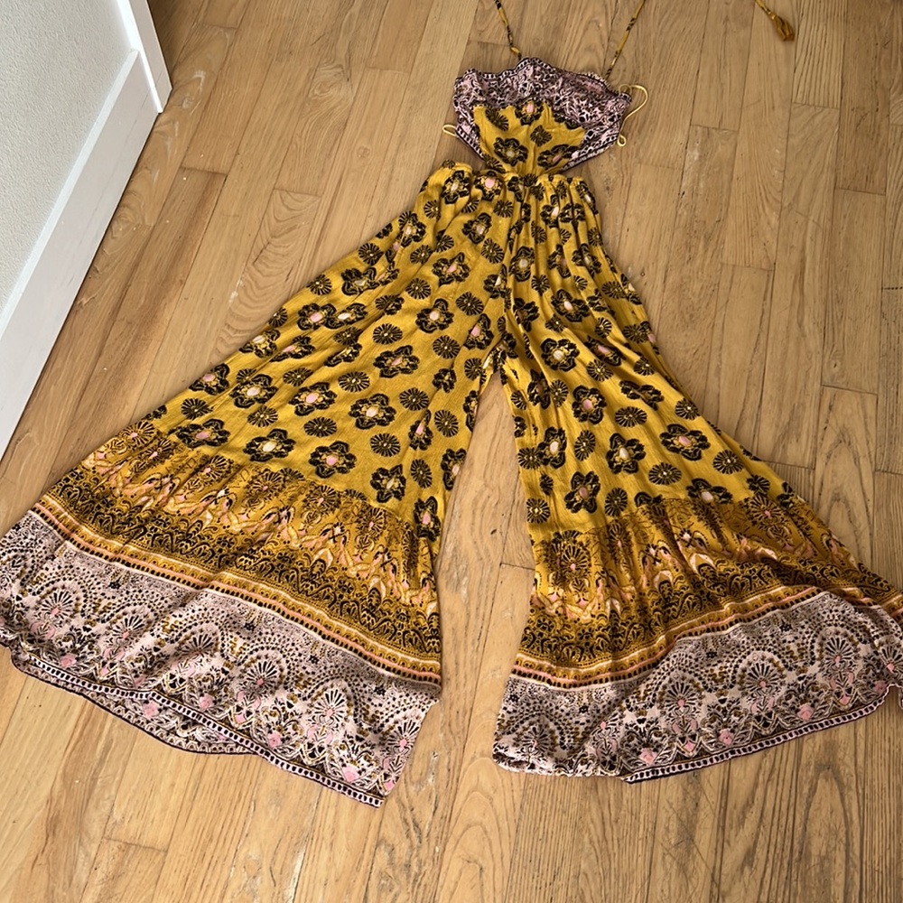 Free People Boho Jumpsuit - "maribelle" XS - Picture 3 of 7